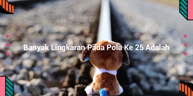featured image banyak lingkaran pada pola ke 25 adalah 0