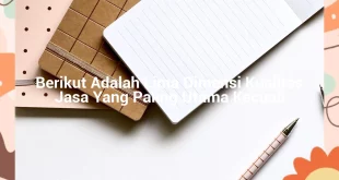 featured image berikut adalah lima dimensi kualitas jasa yang paling utama kecuali 0
