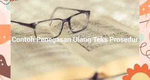 featured image contoh penegasan ulang teks prosedur 0