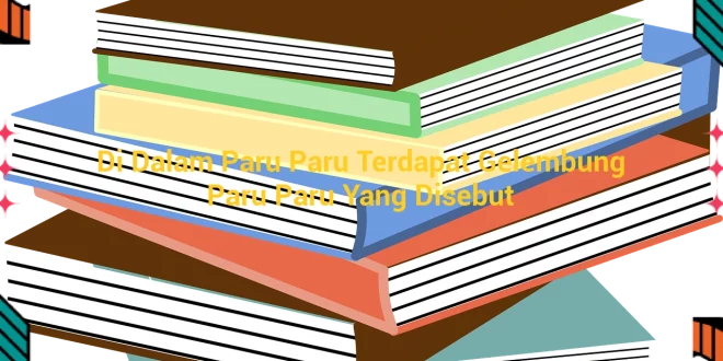 featured image di dalam paru paru terdapat gelembung paru paru yang disebut 0