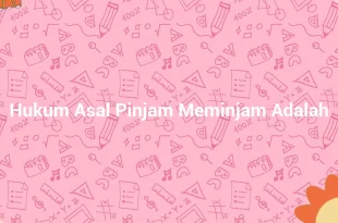 featured image hukum asal pinjam meminjam adalah 0