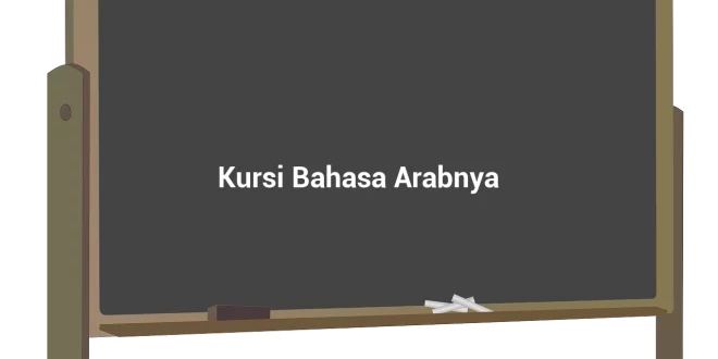 featured image kursi bahasa arabnya 0