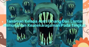 featured image tanaman kelapa aren pinang dan lontar menunjukan keanekaragaman pada tingkat 0