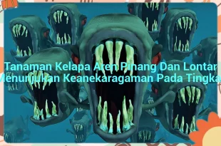 featured image tanaman kelapa aren pinang dan lontar menunjukan keanekaragaman pada tingkat 0