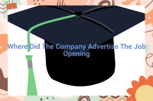 featured image where did the company advertise the job opening 0