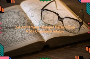 featured image zat aditif yang terdapat dalam sirup pada umumnya adalah 0
