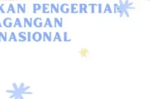 jelaskan pengertian perdagangan internasional 0