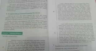 manakah teks yang termasuk laporan 0