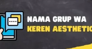 nama grup wa aesthetic 0