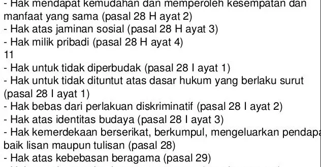 pasal 28 ayat 1 0