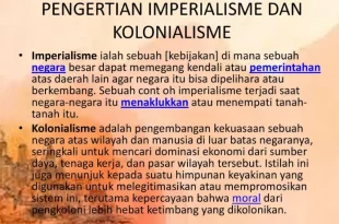 pengertian kolonialisme dan imperialisme 0