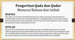 pengertian qada dan qadar 0