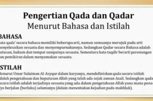 pengertian qada dan qadar 0
