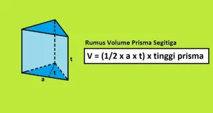 rumus volume prisma segitiga 0