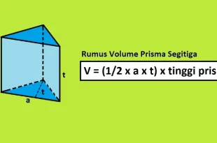 rumus volume prisma segitiga 0