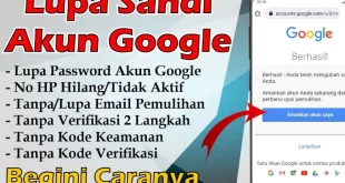 sandi akun google saya 0