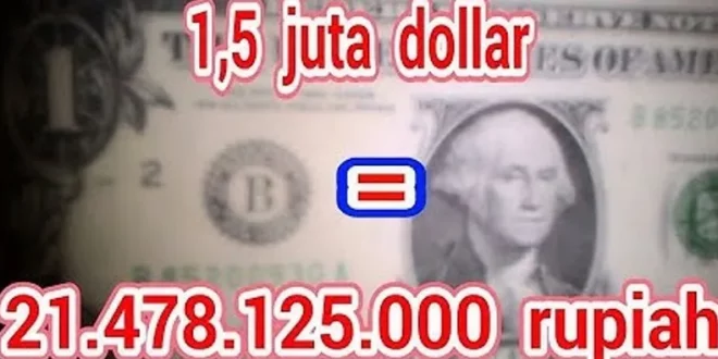 satu dolar berapa rupiah 0