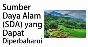 sumber daya alam yang tidak dapat diperbarui 0