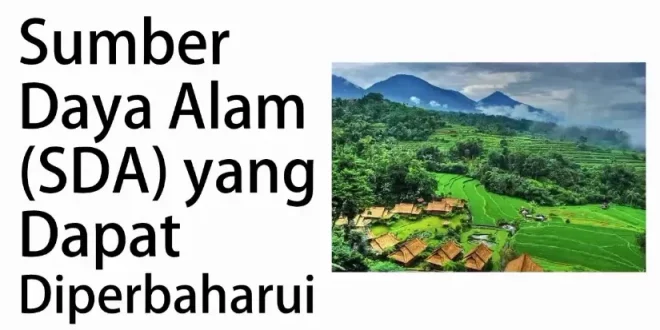sumber daya alam yang tidak dapat diperbarui 0