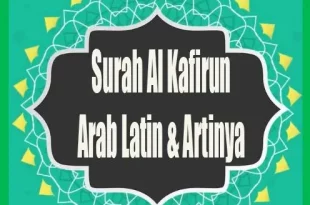 surat al kafirun latin 0