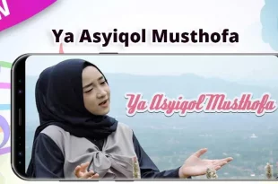 ya asyiqol musthofa lirik 0
