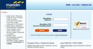 Registrasi dan Login ke Mandiri Internet Bisnis