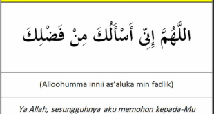 Doa Keluar Masjid