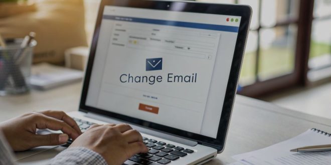 cara merubah email