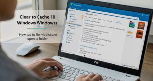 cara menghapus cache windows 10