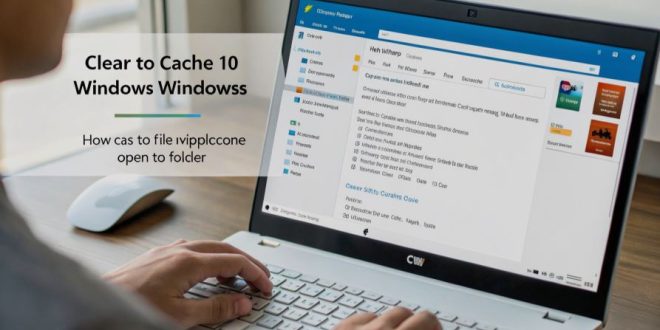 cara menghapus cache windows 10