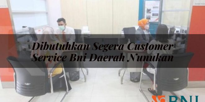 dibutuhkan segera customer service bni daerah nunukan 1751181178