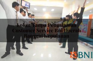 loker tanpa pengalaman customer service bni daerah banggai kepulauan 1751104736