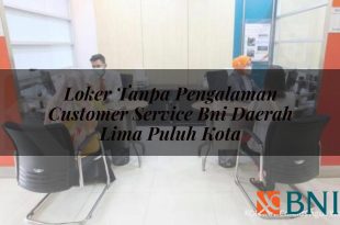loker tanpa pengalaman customer service bni daerah lima puluh kota 1751098802