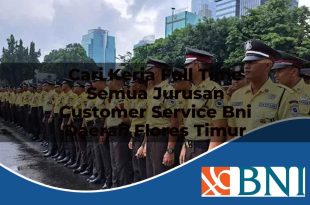 cari kerja full time semua jurusan customer service bni daerah flores timur 1753548850