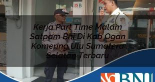 kerja part time malam satpam bni di kab ogan komering ulu sumatera selatan terbaru 1753691783